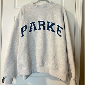 Parke Mockneck OG Varsity Navy and Grey XXL